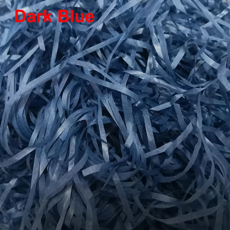 DIY Paper Raffia Shredded Paper Decor Confetti Wedding Birthday Christmas Gift Box Filling Material Tissue Packaging Filler