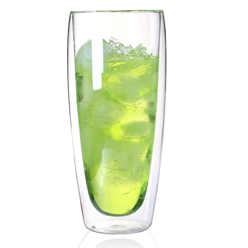 Heat-Resistant Double Wall Glass Cup