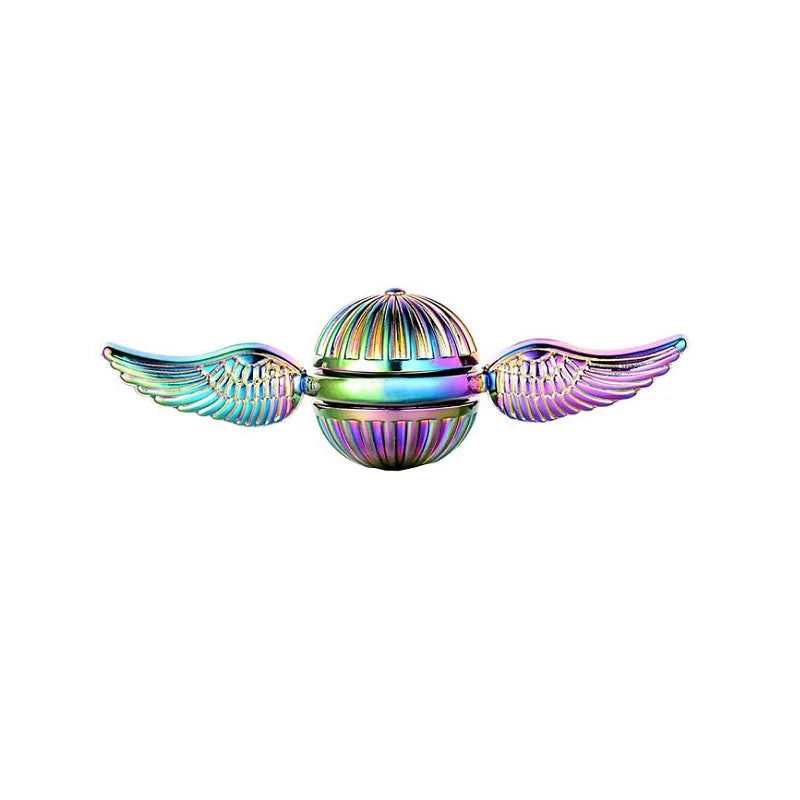 Fidget Hand Spinner Gift for Fans of The Medieval Magical Wizardry World Stress Anxiety ADHD Relief Fidgets Toy Metal