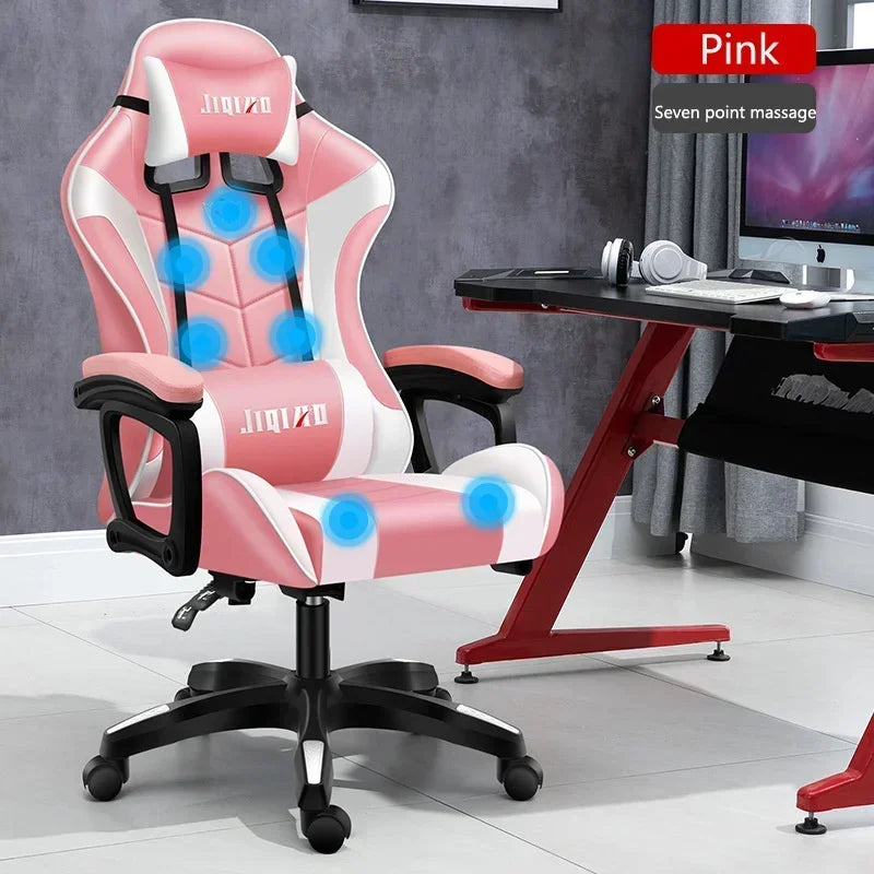 High quality gaming chair RGB light office chair gamer computer  Ergonomic swivel chair Massage Recliner New gamer chairs
