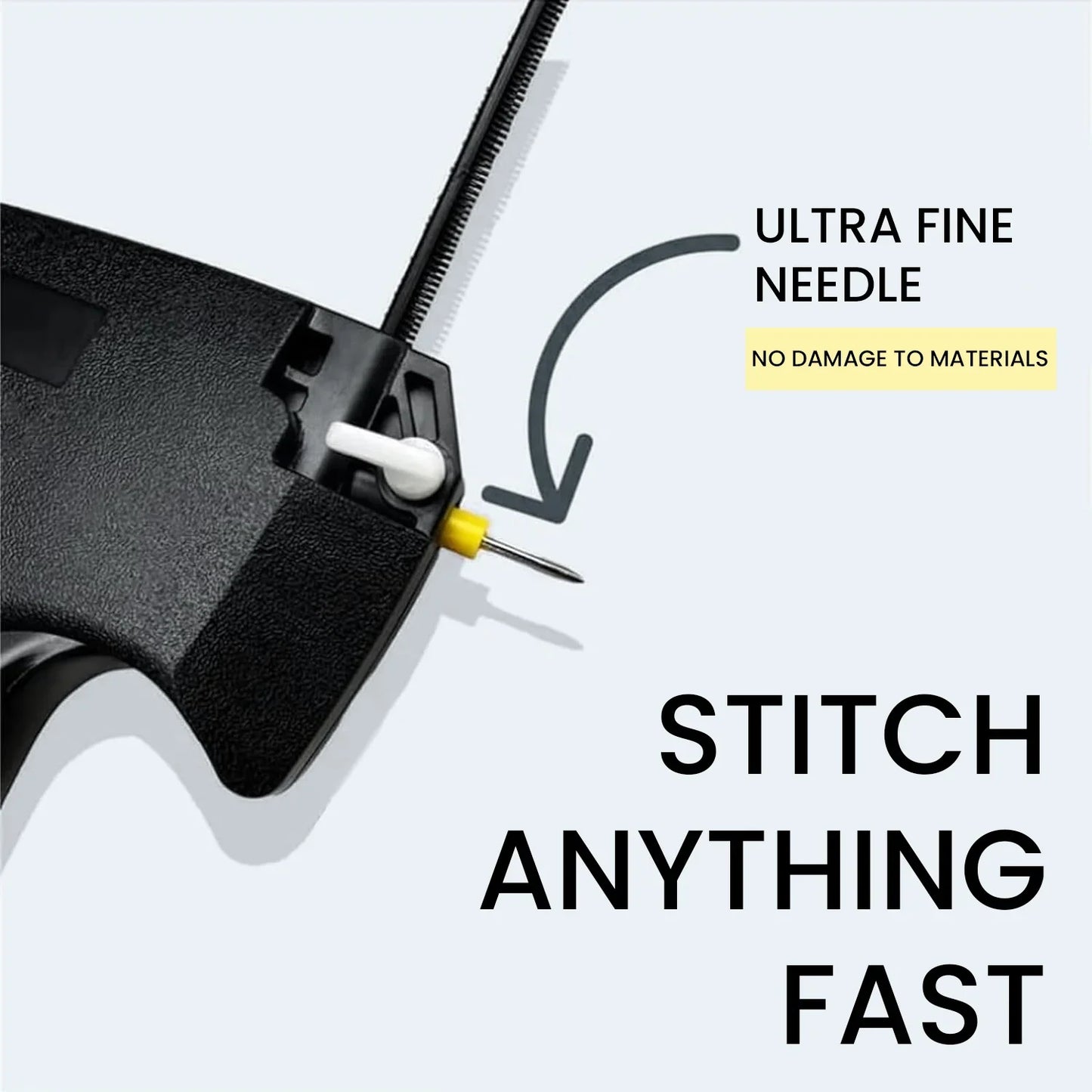 Clothing Fixer Micro Stitch Gun Fine Stitch Tagging Gun For Clothing Mini Stitch Gun Sewing Quilting Hemming Quick Stitch Gun