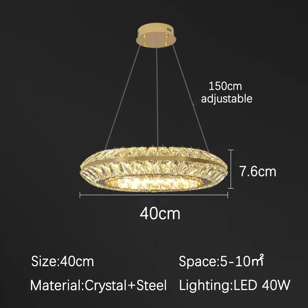 Modern Luxury Crystal Pendant Lighs