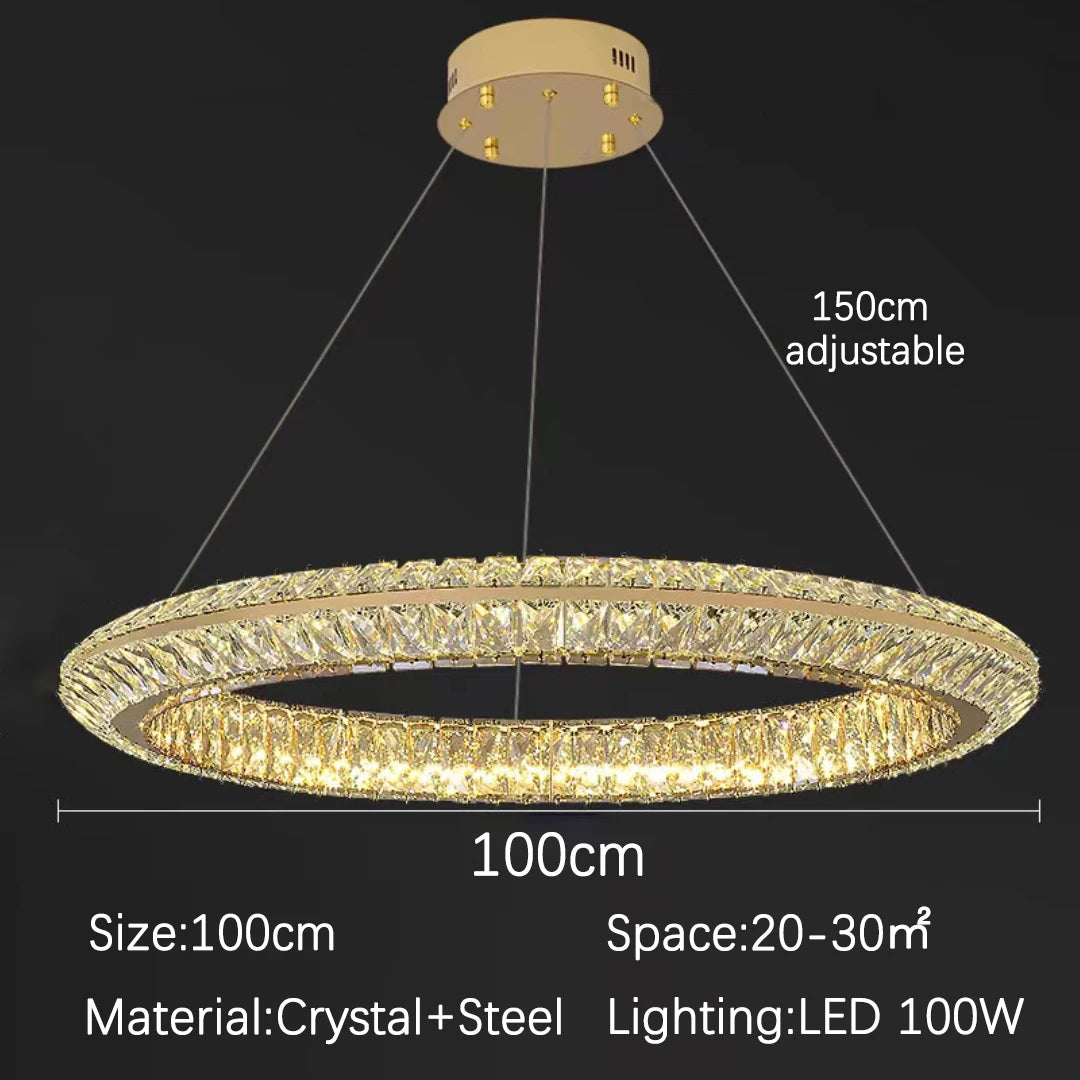 Modern Luxury Crystal Pendant Lighs
