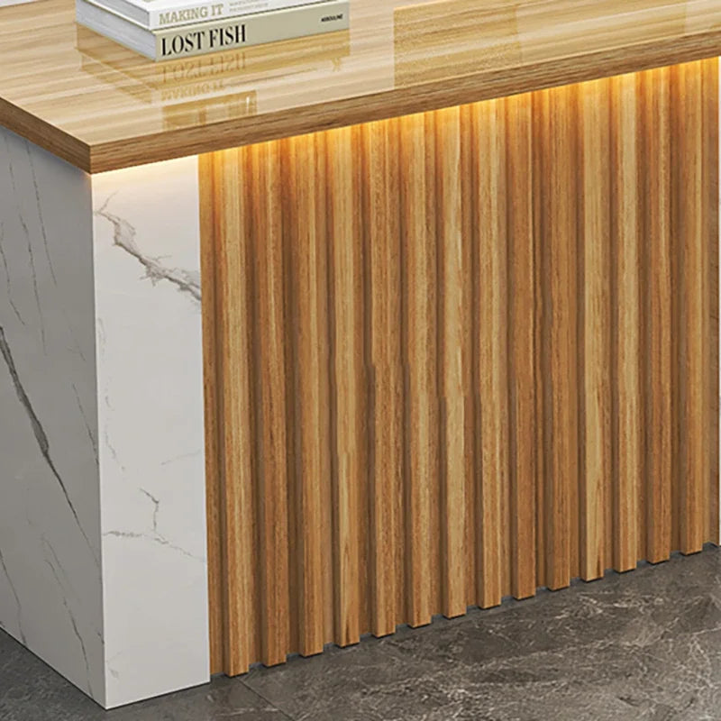Modern White Reception Desks Nordic Design Bar Beauty Salon Reception Desks Checkout Mostrador Negocio Commercial Furniture