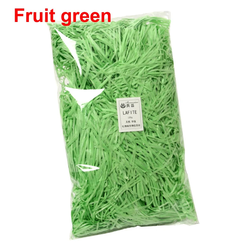 DIY Paper Raffia Shredded Paper Decor Confetti Wedding Birthday Christmas Gift Box Filling Material Tissue Packaging Filler