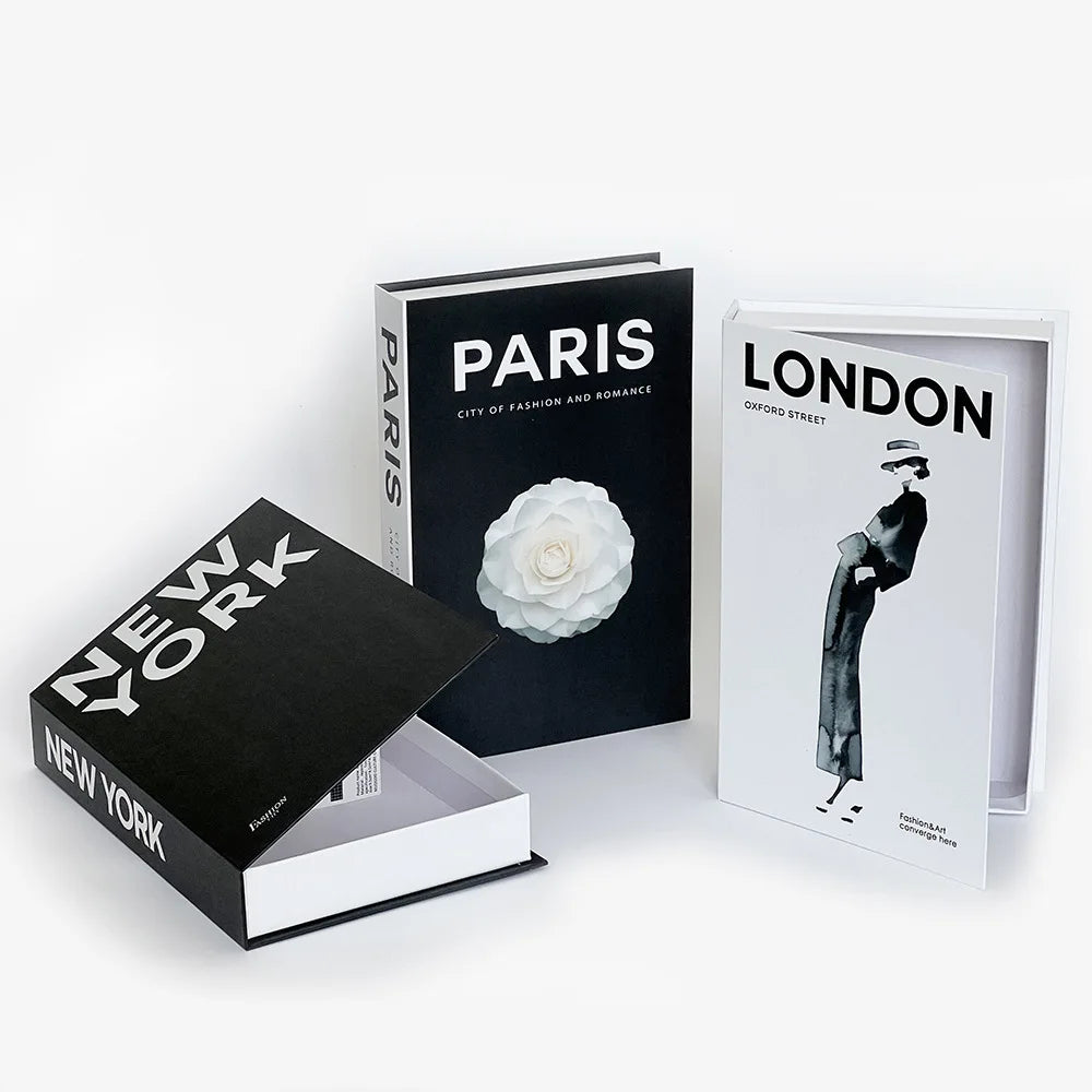 Fashion Fake Books Decoration Home Luxury Living Room Decoration Decor Coffee Table Book Simulation Prop Book Model Hotel Room
