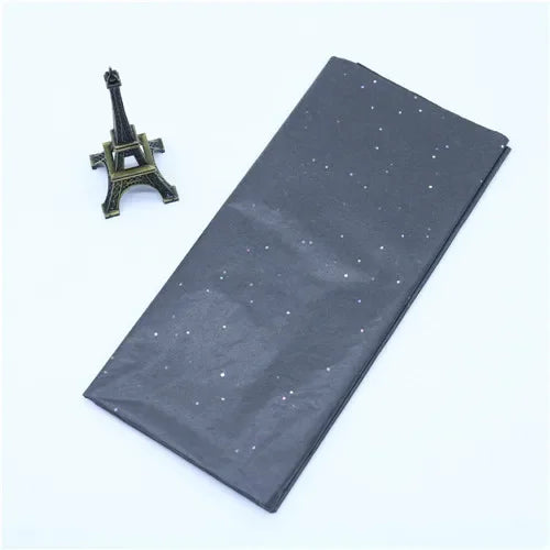 10Pcs/bag Snowflake Print Wrapping Tissue Paper 50*66 Cm Christmas New Year Xmas Party Wedding Flowers Packaging Supplies
