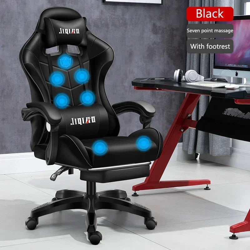 High quality gaming chair RGB light office chair gamer computer  Ergonomic swivel chair Massage Recliner New gamer chairs