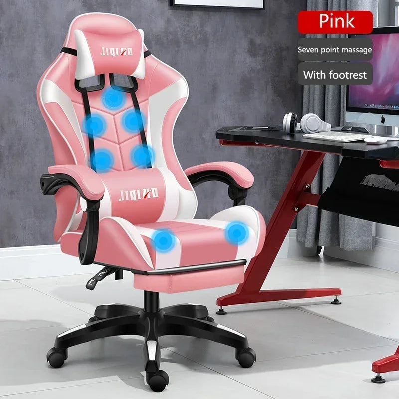 High quality gaming chair RGB light office chair gamer computer  Ergonomic swivel chair Massage Recliner New gamer chairs