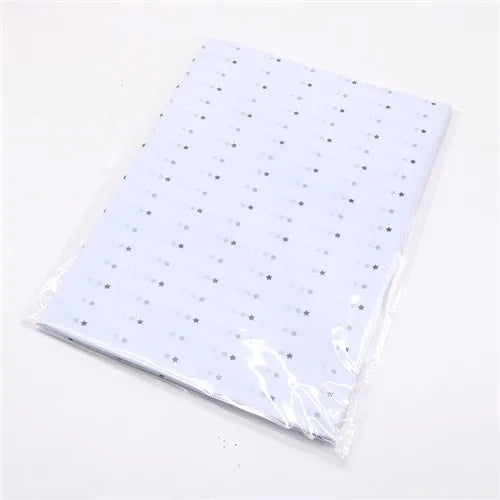50*70 Cm Leaves Gift Wrapping Paper DIY Handmade Craft Leopard Star Pattern Tissue Paper 10 Sheets/Bag Floral Packaging Material
