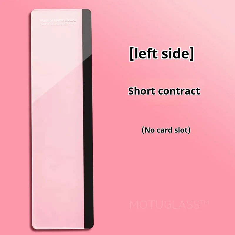 Desk Side Sticky Note Organizer Clip for Home- Office