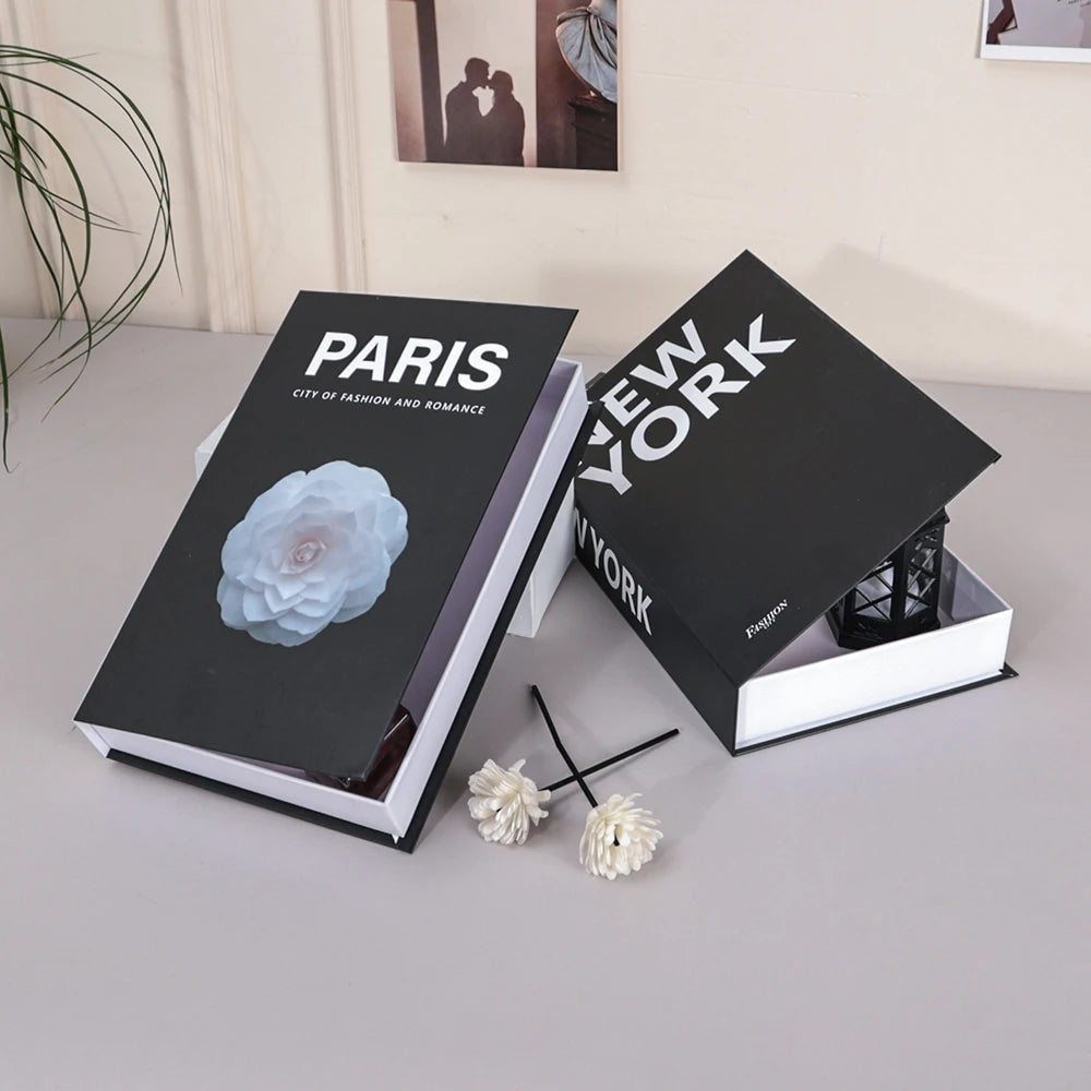 Fake Books For Decoration Simple Faux Books Ornament Coffee Table Addition Living Room Decoration Paris New York London