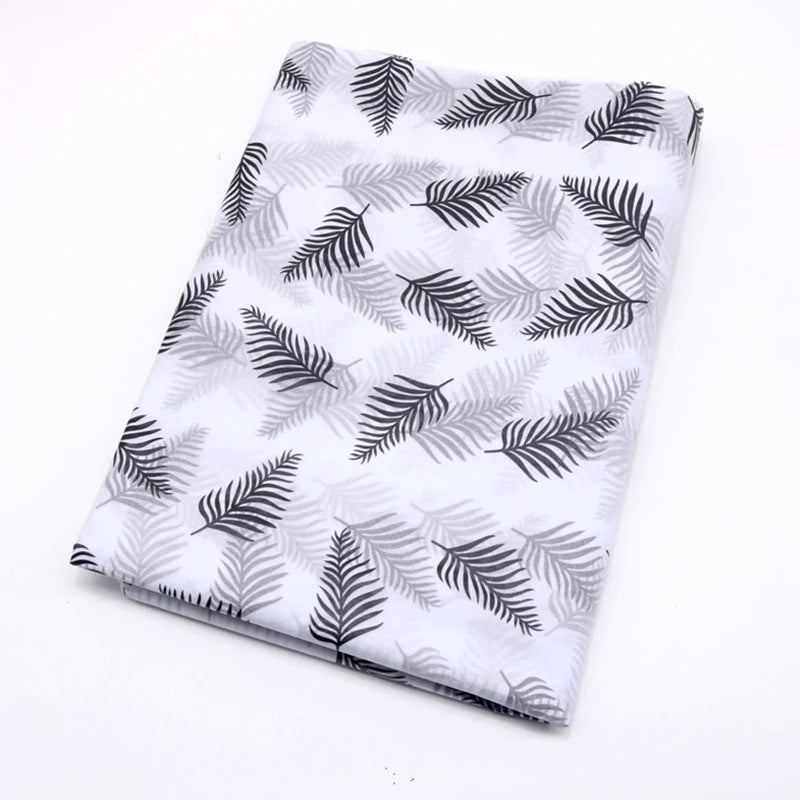 50*70 Cm Leaves Gift Wrapping Paper DIY Handmade Craft Leopard Star Pattern Tissue Paper 10 Sheets/Bag Floral Packaging Material