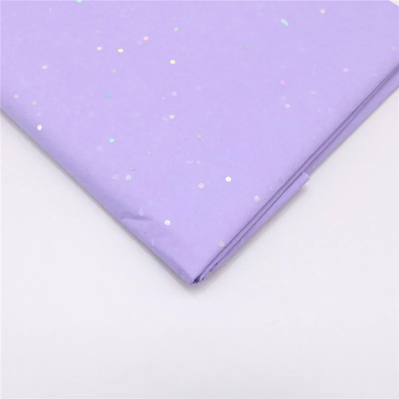 10Pcs/bag Snowflake Print Wrapping Tissue Paper 50*66 Cm Christmas New Year Xmas Party Wedding Flowers Packaging Supplies