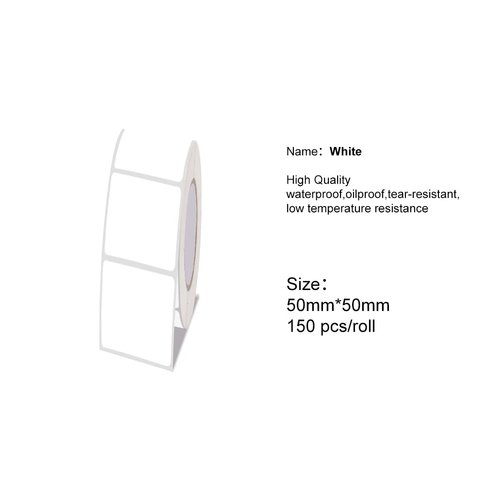Marklife P50 Portable Label Maker Wireless Printer for Phone Office Home Barcode Clothing Jewelry Retail Mailing With roll Paper