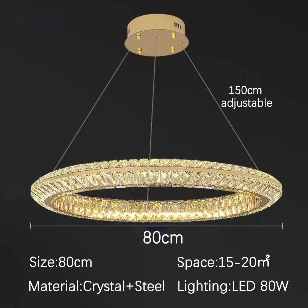 Modern Luxury Crystal Pendant Lighs