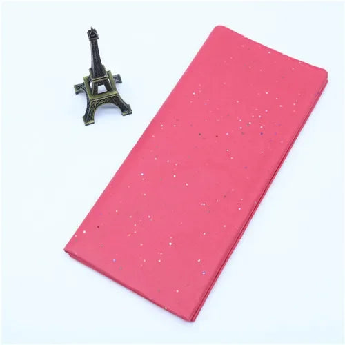 10Pcs/bag Snowflake Print Wrapping Tissue Paper 50*66 Cm Christmas New Year Xmas Party Wedding Flowers Packaging Supplies