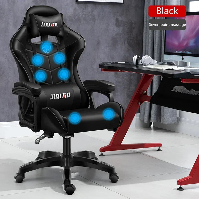 High quality gaming chair RGB light office chair gamer computer  Ergonomic swivel chair Massage Recliner New gamer chairs