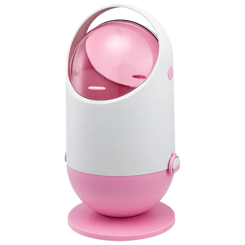 Bin Household Light Luxury Creative Bathroom Kitchen Covered Waste Bin Living Room Sanitary Paper Towel Toilet Storage Basket