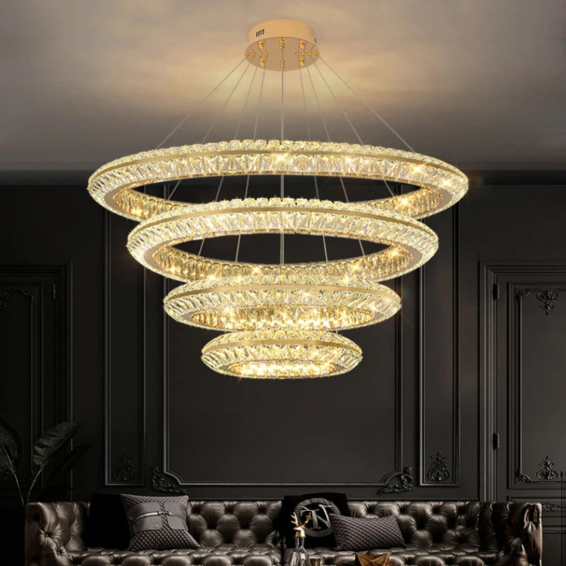 Modern Luxury Crystal Pendant Lighs
