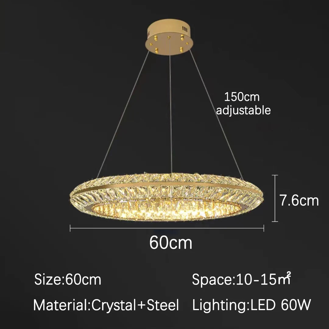 Modern Luxury Crystal Pendant Lighs