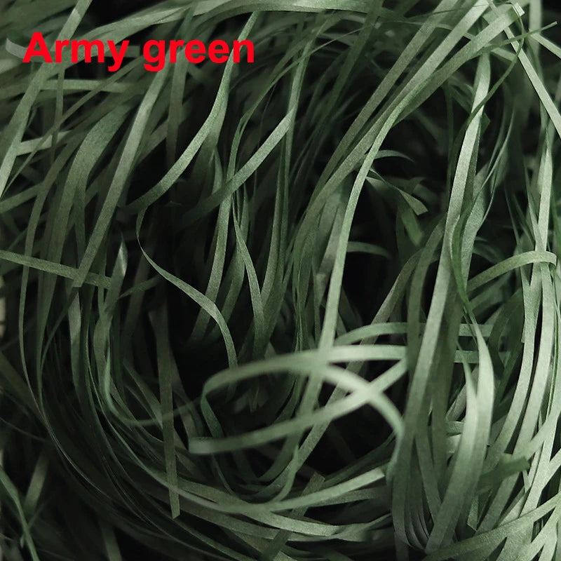 DIY Paper Raffia Shredded Paper Decor Confetti Wedding Birthday Christmas Gift Box Filling Material Tissue Packaging Filler