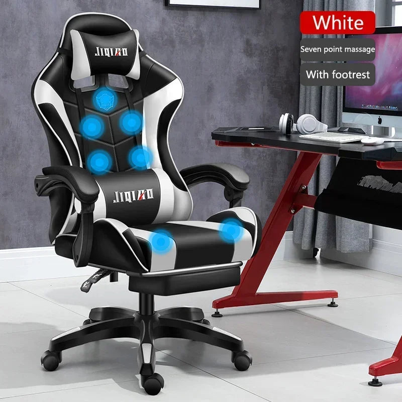 High quality gaming chair RGB light office chair gamer computer  Ergonomic swivel chair Massage Recliner New gamer chairs