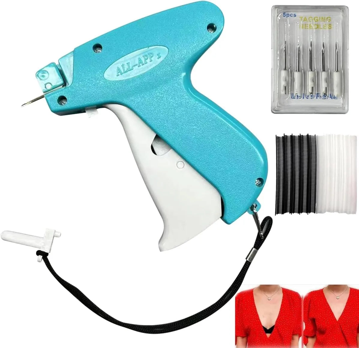 Clothing Fixer Micro Stitch Gun Fine Stitch Tagging Gun For Clothing Mini Stitch Gun Sewing Quilting Hemming Quick Stitch Gun