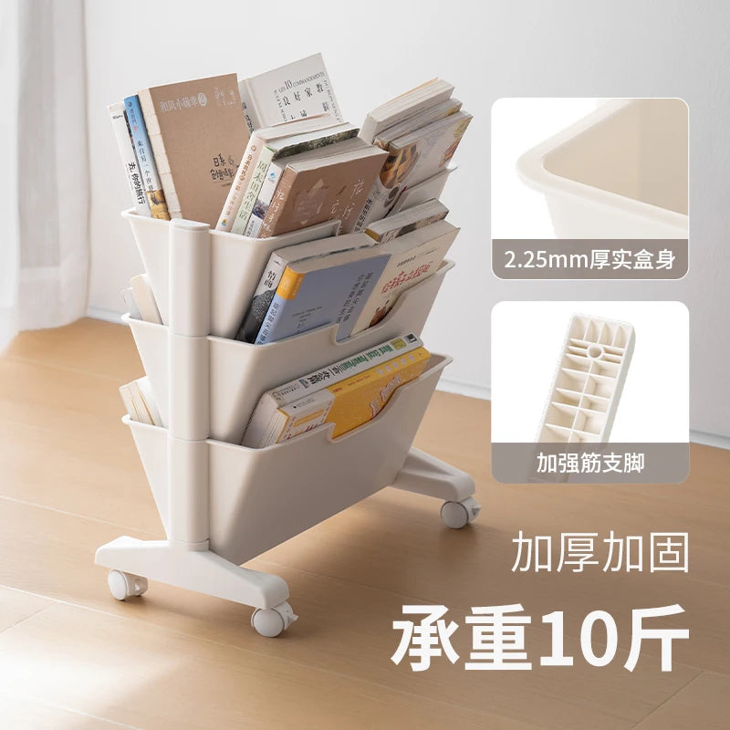 Adjustable Under Desk Bookshelf