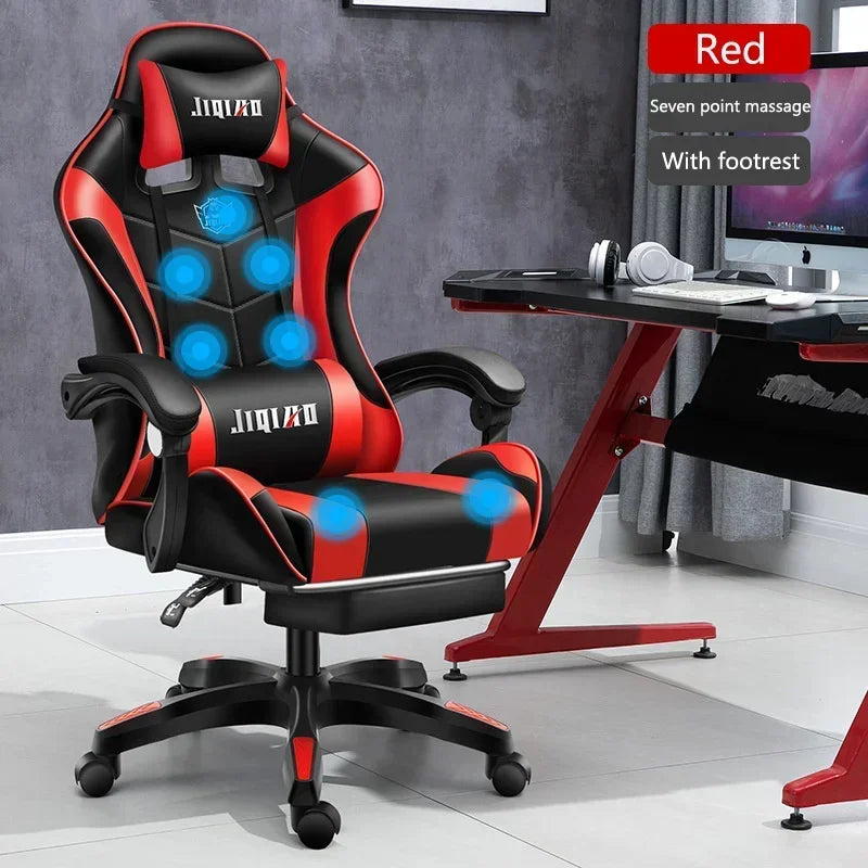 High quality gaming chair RGB light office chair gamer computer  Ergonomic swivel chair Massage Recliner New gamer chairs