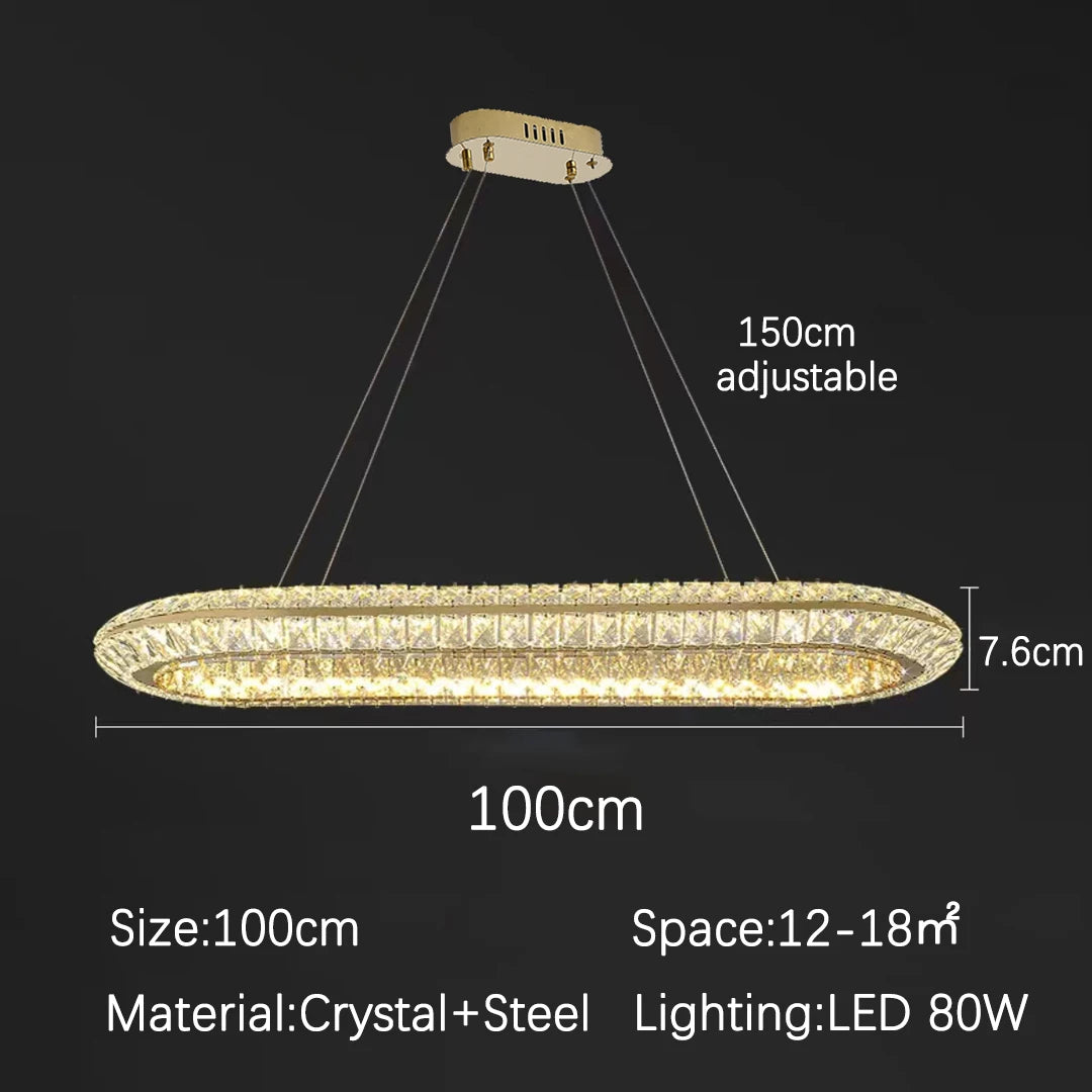 Modern Luxury Crystal Pendant Lighs