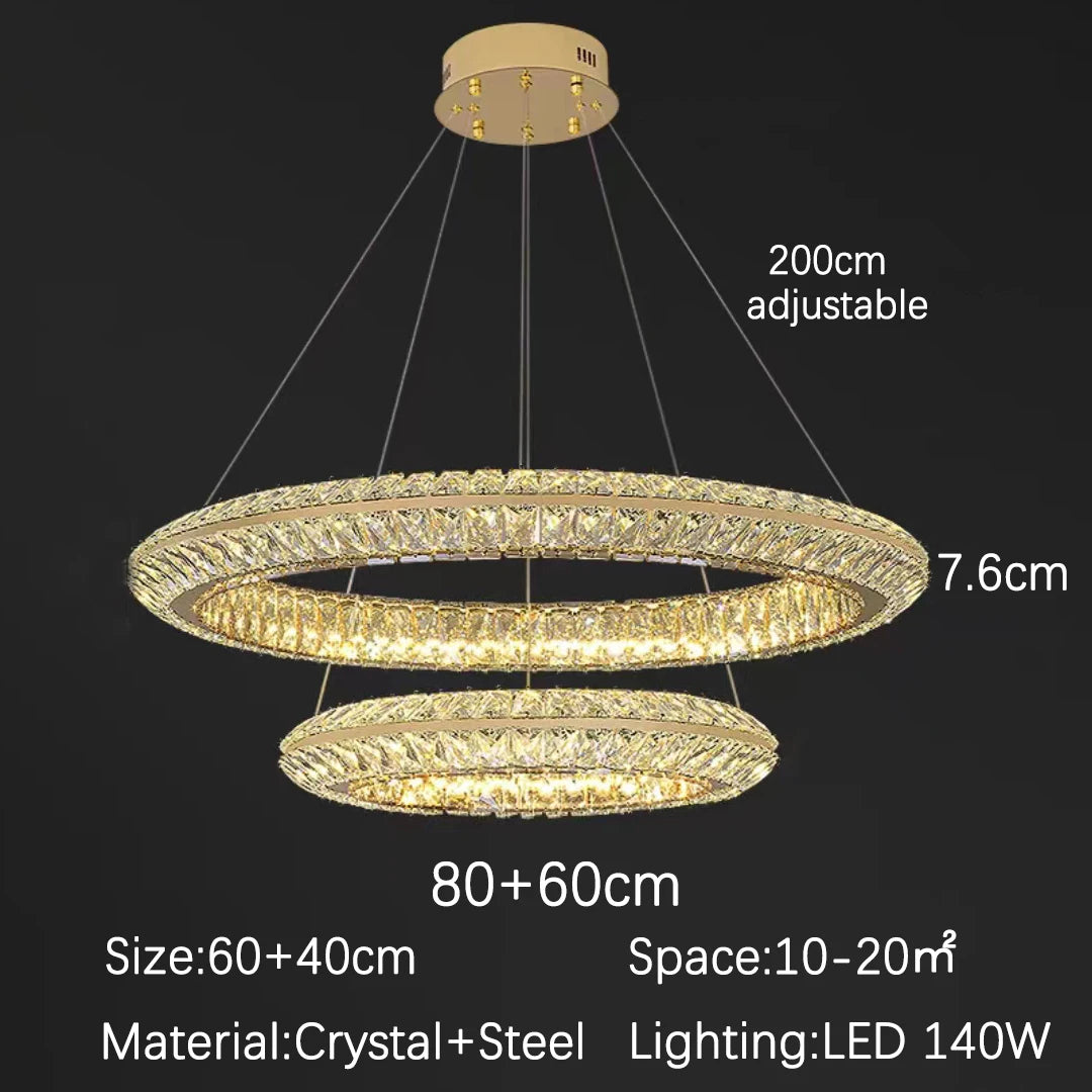 Modern Luxury Crystal Pendant Lighs
