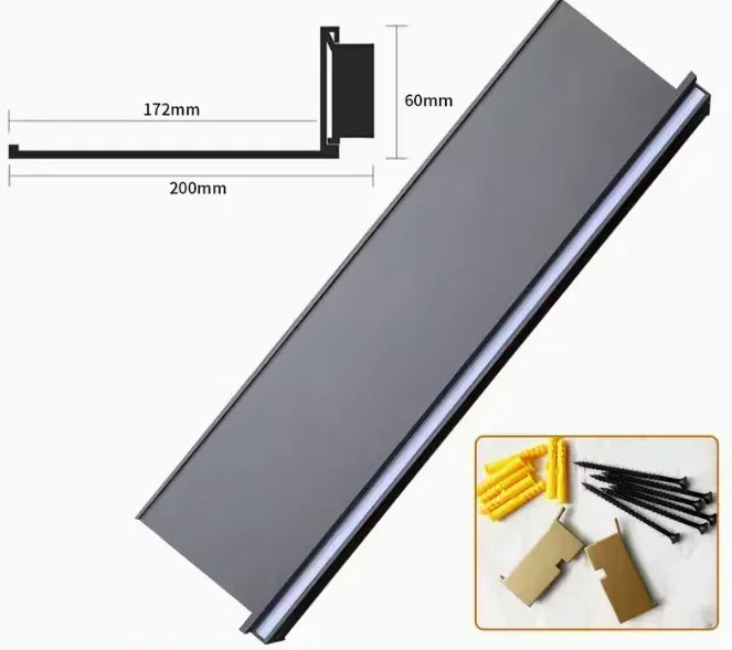 Wall Mounted Led Wall Shelf Product/Bookcase display