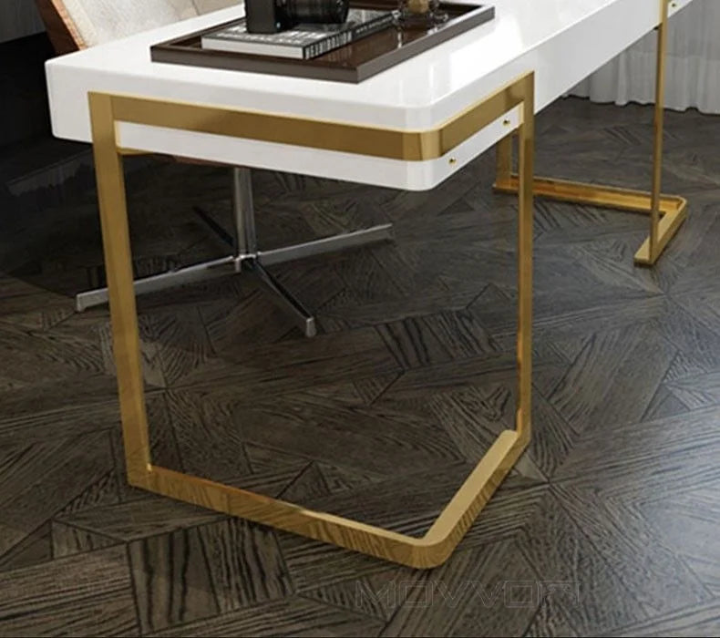 Post modern North Europe luxury office/ study desk and chair set