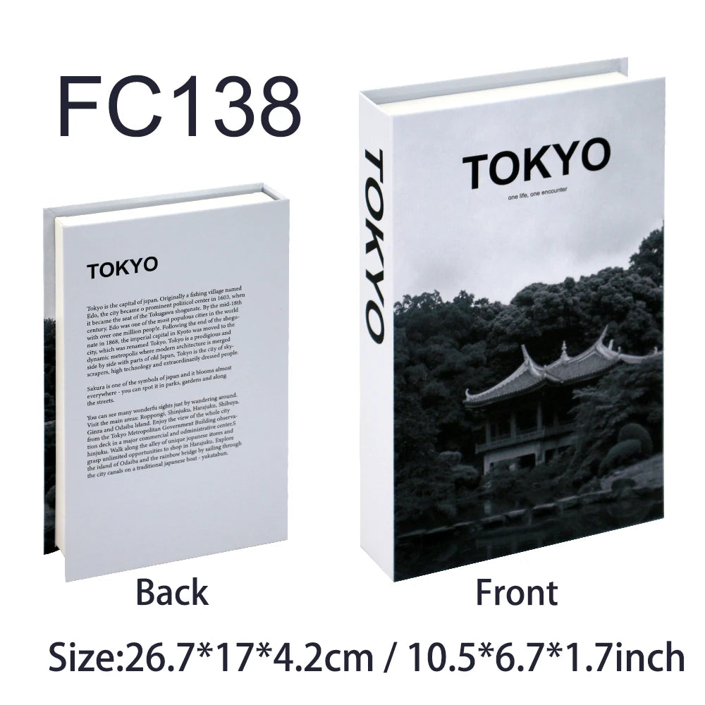 Fake Books For Decoration Simple Faux Books Ornament Coffee Table Addition Living Room Decoration Paris New York London