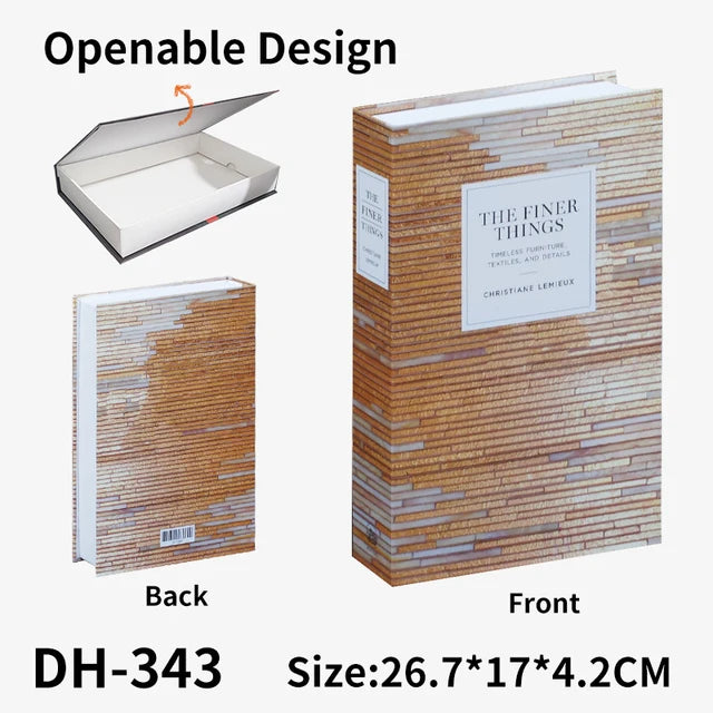 Fashion Fake Books Decoration Home Luxury Living Room Decoration Decor Coffee Table Book Simulation Prop Book Model Hotel Room