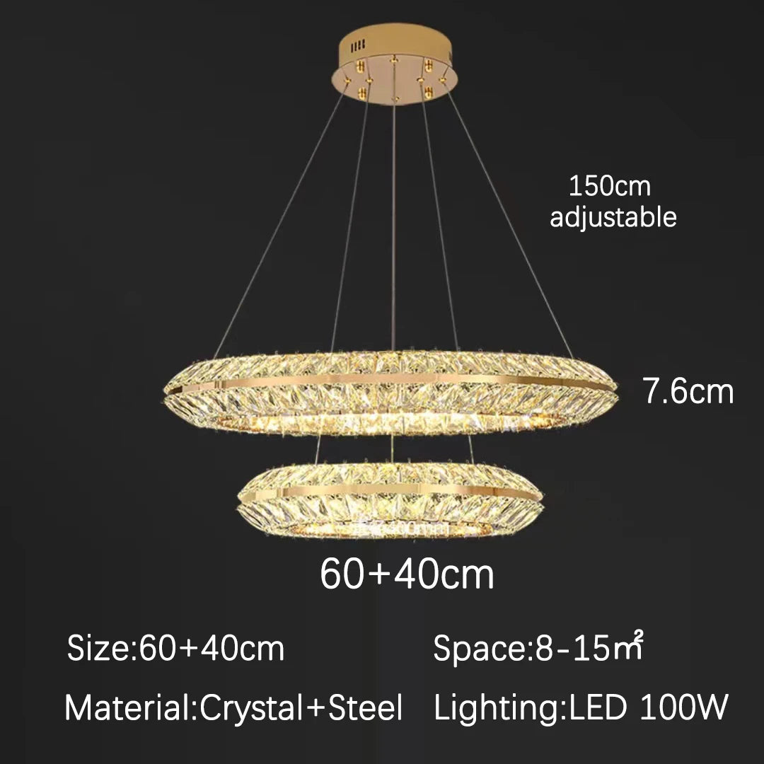 Modern Luxury Crystal Pendant Lighs