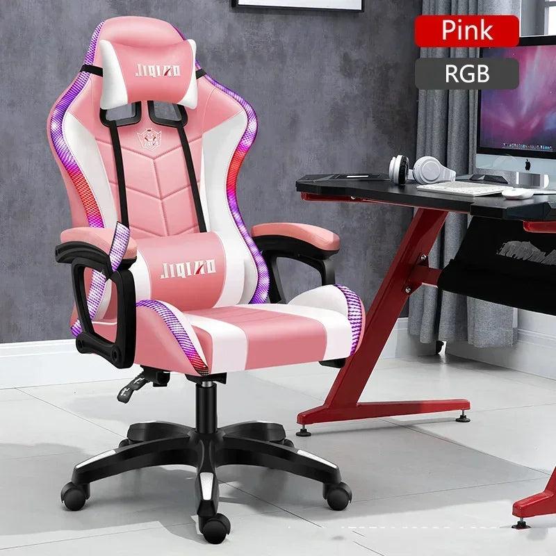 High quality gaming chair RGB light office chair gamer computer  Ergonomic swivel chair Massage Recliner New gamer chairs