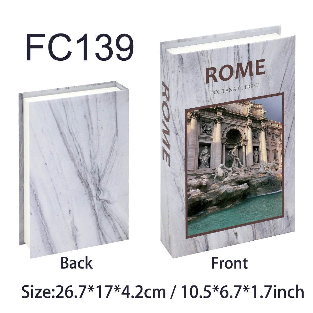 Fake Books For Decoration Simple Faux Books Ornament Coffee Table Addition Living Room Decoration Paris New York London