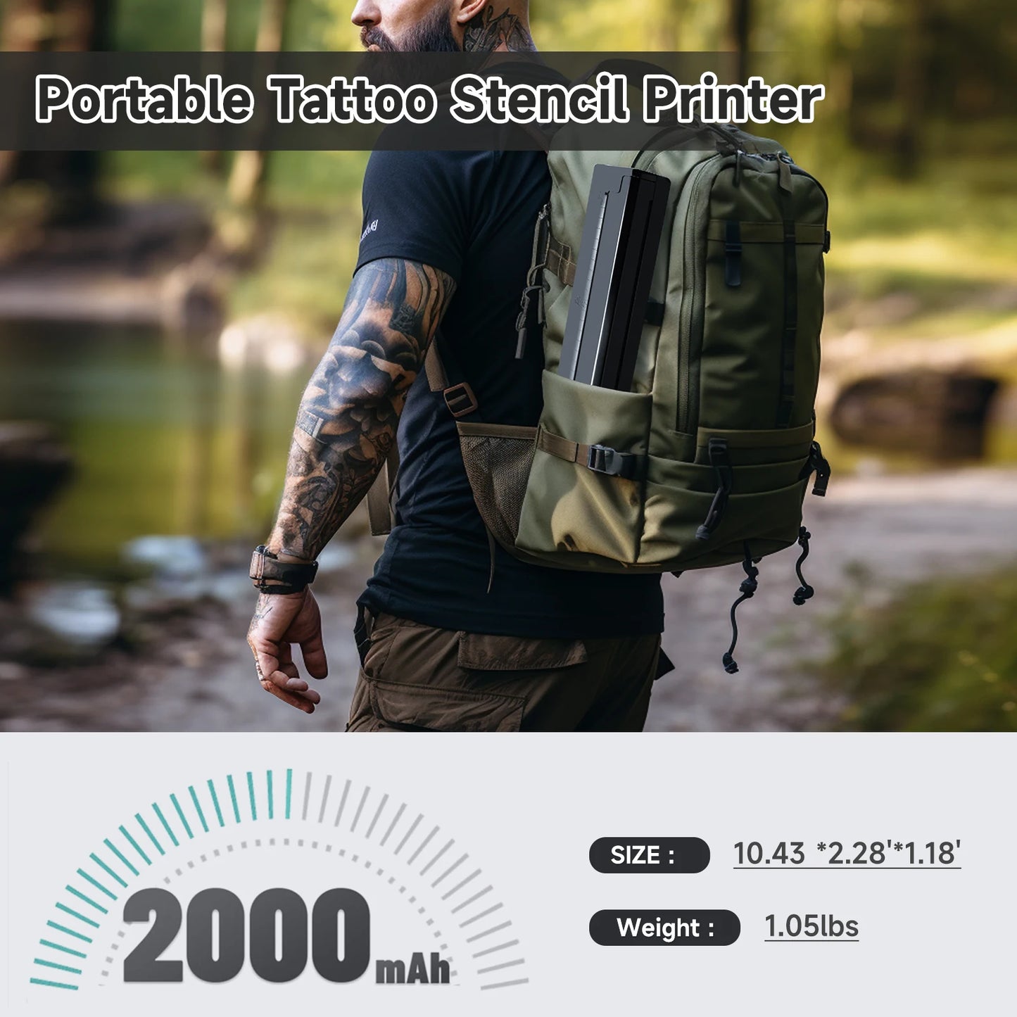 Portable Thermal Office Printer