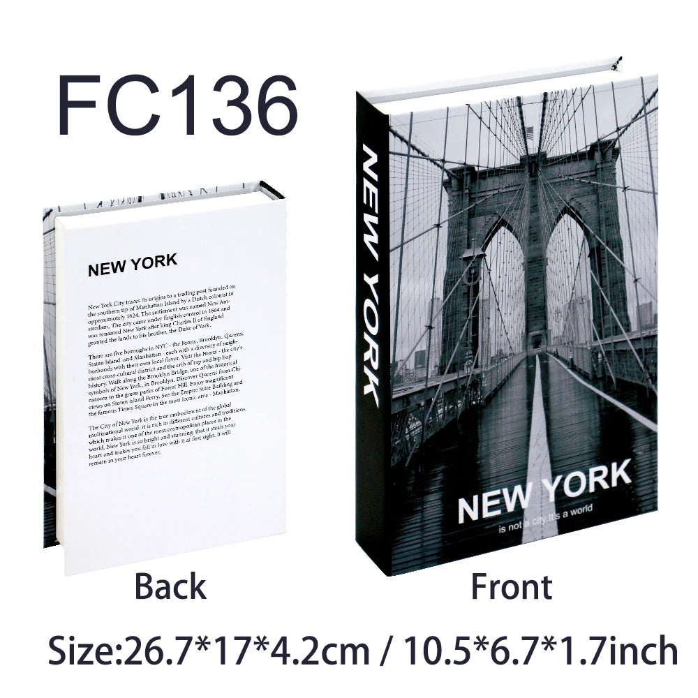 Fake Books For Decoration Simple Faux Books Ornament Coffee Table Addition Living Room Decoration Paris New York London