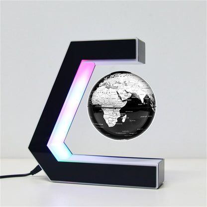 Magnetic Levitation Globe with LED Light for Home Office Desk Decor