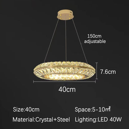 Modern  Luxury Crystal Pendant Lighs