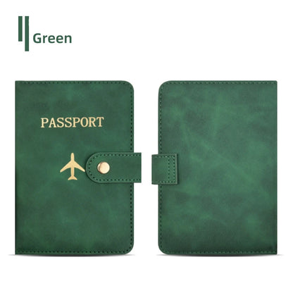 Personalize Name Travel Passport Wallet Luxury Airplane Men Business Passport Cover Custom Name Gift Women Travel Accessories