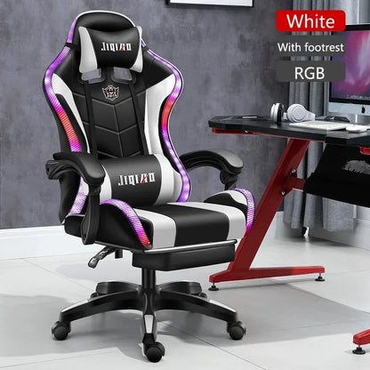 High quality gaming chair RGB light office chair gamer computer  Ergonomic swivel chair Massage Recliner New gamer chairs