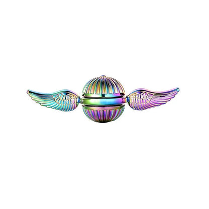 Fidget Hand Spinner Gift for Fans of The Medieval Magical Wizardry World Stress Anxiety ADHD Relief Fidgets Toy Metal