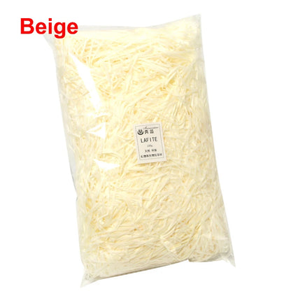 DIY Paper Raffia Shredded Paper Decor Confetti Wedding Birthday Christmas Gift Box Filling Material Tissue Packaging Filler