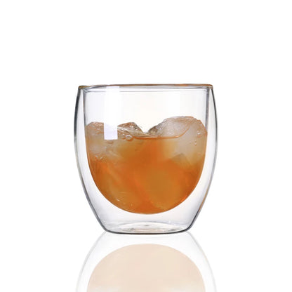 Heat-Resistant Double Wall Glass Cup