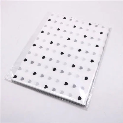 10pcs Gold Tissue Paper DIY Gift Wrapping Paper  Handmade Craft  Leopard Star Pattern  Floral Packaging Material Arts Supplies