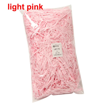 DIY Paper Raffia Shredded Paper Decor Confetti Wedding Birthday Christmas Gift Box Filling Material Tissue Packaging Filler